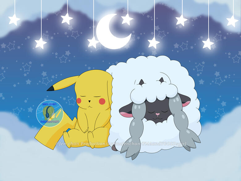 Pikachu and Wooloo